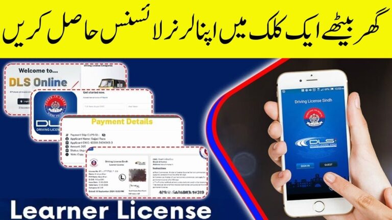 Driving License Online Apply Punjab