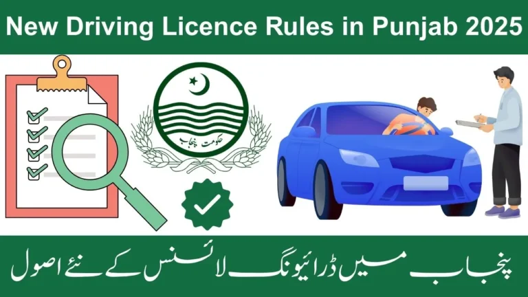 New Driving Licence Rules in Punjab 2025